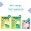 Cleevo Organic Refill & Save Combo | Lime Dishwash Gel (1L), Lemon Floor Cleaner (2L), Lilly Kitchen Cleaner (1L) | Eco-Conscious Concentrates | Tough on Grease | Pet & Child Safe view 2