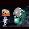 Electric Razor For Men,Newest Mini-Shave Portable Electric Shaver,Pocket Size Portable Shaver Wet&Dry Mens Razor Usb Rechargeable Shaver Easy One-Button Use Suitable For Home,Car,Travel(Black) view 3