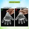 Exo Round Dishwash Bar 250G X 4 With Exo Super Scrubber Free Complete Dishwashing Solution & Multipurpose Disposable Hand Gloves (100Pcs) & Kitchen Dishwash Scrubber (10Pcs) view 4