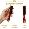 UrbanMooch 4 in 1 Beard Care Kit for Men | Gifts for Boyfriend, Husband | Beard Wax, Beard Growth Serum, Boar Bristle Beard Brush, Wooden Beard Comb | Ultimate Grooming Kit For Men view 3
