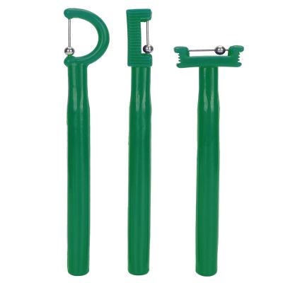 3 Pcs Oral Muscle Training Tongue Muscle Voice Trainer Oral Muscle Training for Kid Suitable for Who Need Tongue Training (Green)