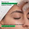 Lusty Soul Professional Eyebrow Threading Thread | Organic Eyebrow Hair Remover | Cotton Threading Facial Hair Remover | Upper Lips Shaping | Forehead Chin Hair Removal Thread (Pack of 6) view 4