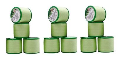 Lusty Soul Professional Eyebrow Threading Thread | Organic Eyebrow Hair Remover | Cotton Threading Facial Hair Remover | Upper Lips Shaping | Forehead Chin Hair Removal Thread (Pack of 12)