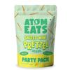 Atom Eats | Salted Pretzel Mini Sticks Party Pack - 200 g (Pack of 1) |100% Baked | Crunchy Namkeen Snacks, Perfect Party Food, On-the-Way, Dipping & Snack Box | Delicious & Imported Quality view 1