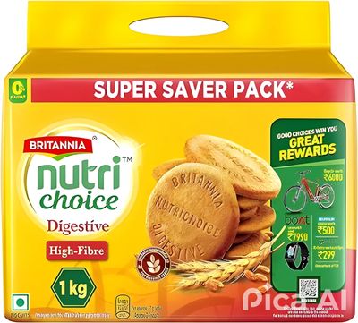 Britannia Nutri Choice Digestive,1Kg