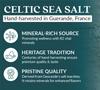 Agrogreen Organic Celtic Sea Salt Mineral Rich Sea Salt, 100% Pure & Natural Hand Harvested Celtic Sea Salt, Sel Gris, Best For Cooking - (920 GM) view 3