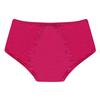 HAHP Leak-Proof Period Underwear, Low to Heavy Flow, Reusable, Stain Free, Use with Pad for Girls & Women, Hipster, Cotton, Leakproof Layer, Black & Pink, Set of 2 (in, Alpha, L, Regular, Hot Pink) view 2