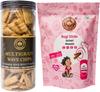 Dhanigreens Organics Snacks 250gm (Multigrain Chips Chees & Mint Flavour 150g + Sweet Ragi Sticks Achari Masala 100g) | Natural Ingredients Snacks | Gluten-Free, Cholesterol Free, Transfat Free view 1