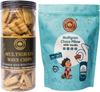 Dhanigreens Organics Snacks 250gm (Multigrain Chips Chees & Mint Flavour 150g + Sweet Multigrain Choco Pillow with Vanilla 100g)| Natural Ingredients Snacks | Gluten & Cholesterol Free, Transfat Free view 1