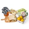 MERISHOPP 4Pcs Reusable Beeswax Food Wraps for Bread Sandwich Bees Wax Tuftybell|Home & Garden|Kitchen Dining & Bar|Kitchen Storage & Organization|Food Storage Bags view 4