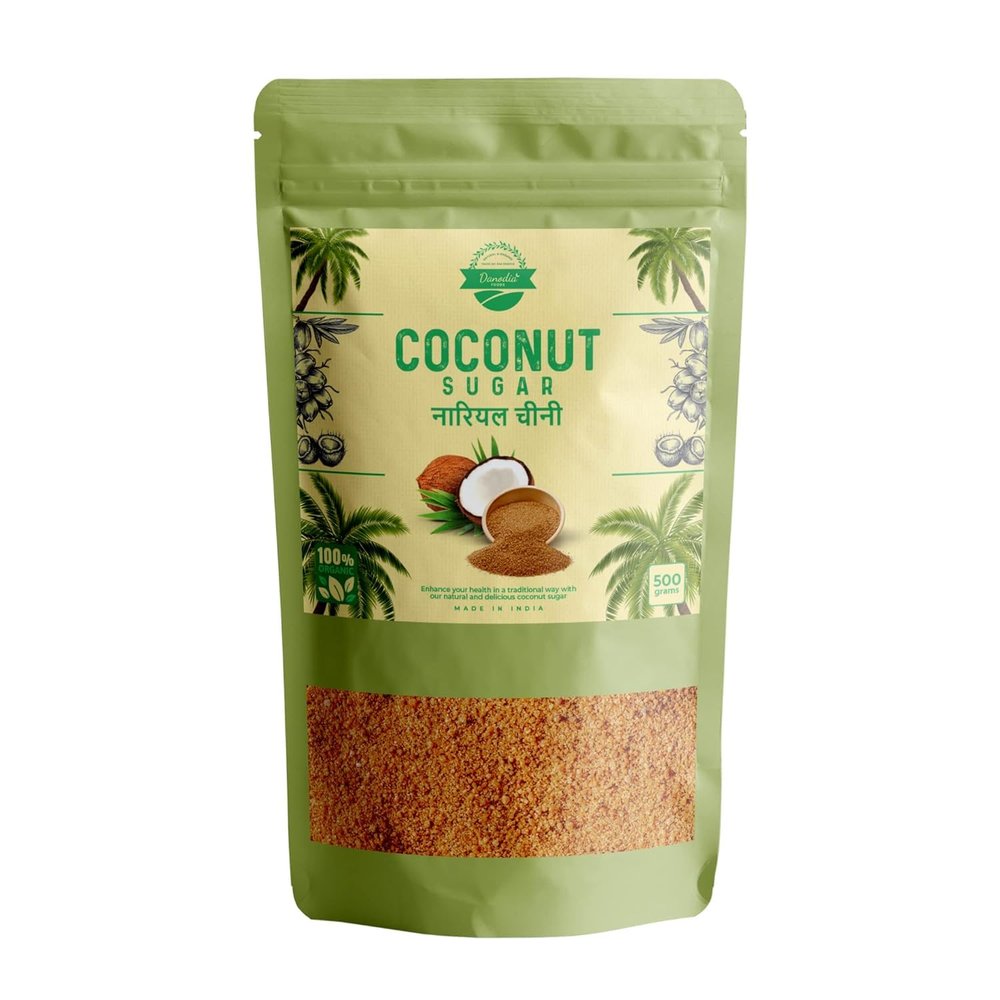 Danodia Foods Coconut Sugar, 100% Natural, Made in India - 500g