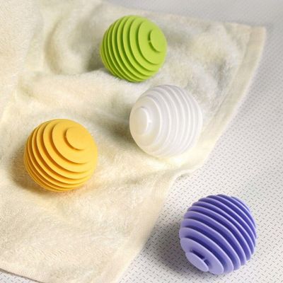 4pc Reusable Silicone Laundry Balls | Laundry Washer Balls | Laundry Ball for Washing Machine | Dryer Laundry Balls for Dryer Anti Static | (Multi Color)