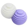 4pc Reusable Silicone Laundry Balls | Laundry Washer Balls | Laundry Ball for Washing Machine | Dryer Laundry Balls for Dryer Anti Static | (Multi Color) view 2