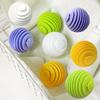 9UP 8Pcs Washing Machine Cleaner Laundry Balls | Silicone Scrubbing Laundry Balls | Washing Machine Quick Drying Non-Melt Detergent Bar (Multicolour) view 1