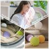 9UP 8Pcs Washing Machine Cleaner Laundry Balls | Silicone Scrubbing Laundry Balls | Washing Machine Quick Drying Non-Melt Detergent Bar (Multicolour) view 3