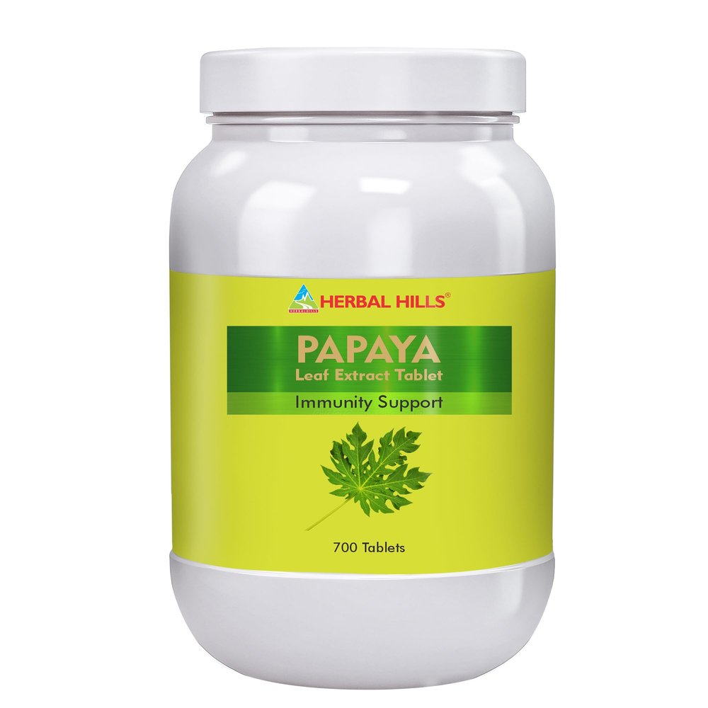Herbal Hills Papaya tablets (700 Tablets Pack of 1)