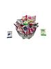 DADHISAGAR Love Heart Mixed Fruit Flavoured Candy Mix Fruit Flavored (250gm(pack of1)) view 3