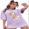 ABSOLUTE DEFENSE OversizeTshirt Baggy for Women Girl Cotton Casual Stylish Latest Beige Black Blue Maroon Lavender Pink Brown White Peach 299 399 Under view 1