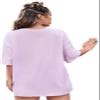 ABSOLUTE DEFENSE OversizeTshirt Baggy for Women Girl Cotton Casual Stylish Latest Beige Black Blue Maroon Lavender Pink Brown White Peach 299 399 Under view 2