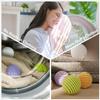 Newvent 4Pcs Washing Machine Laundry Ball | Reusable Silicone Clothes Hair Cleaning Tools Detergent Bar | Washing Machine Quick Drying Non-Melt Detergent Bar (Multicolour) view 2