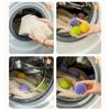 Newvent 4Pcs Washing Machine Laundry Ball | Reusable Silicone Clothes Hair Cleaning Tools Detergent Bar | Washing Machine Quick Drying Non-Melt Detergent Bar (Multicolour) view 4