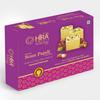 HIRA SWEETS Soan Papdi 500g | Delicious, Crispy & Flaky | Made with Almonds & Pistachio | Ready-to-Eat Indian Traditional Mithai | Ideal Gift Box for Sweets Lovers view 1