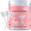 Style Keepers Baby Tongue Cleaner Gauze, Baby Toothbrush Disposable Oral Cleaner, Toddler Toothbrush for Tooth Mouth Gum Clean, Infant Toothbrush Oral Cleaning Stick, 30 Pcs, Manual, White view 1