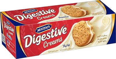 Mcvit.ties Digestives Creams Vanilla Flavor - Small