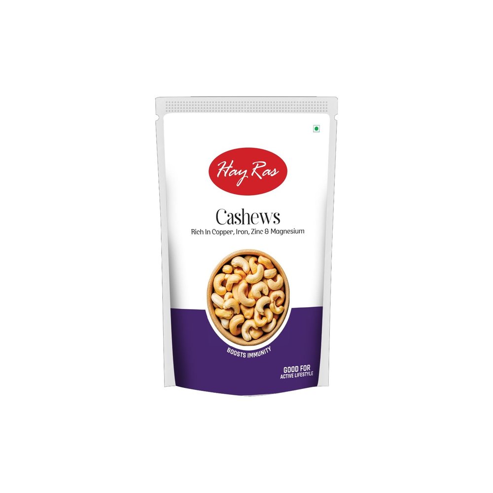 Hay Ras Whole Cashew Nuts | Dry Fruits rich in Protein | Rich in Fibre | Healthy Snacks | 100% Natural Dry Fruit | Festive Snacking | 100 gm
