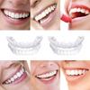 FlavorHaus Snap On Smile Teeth Veneers Comfortable Flex Fit Dentures for Top & Bottom Teeth | White Tooth Cosmetic Cover view 3