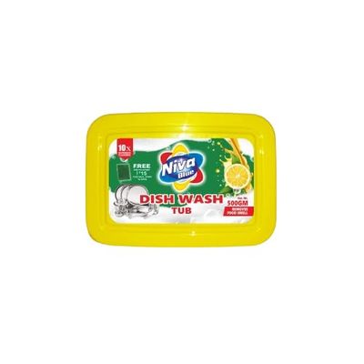 Niva Blue Dishwash bar for remove tough stain and smell from utensils (500 grm dish wash bar)