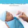 ImaFeed Reusable Baby Feeding Silicone Cup (45ml, Transparent) - Pack of 1 + Imasafe Reusable Menstrual Cup for Women - 100% Medical Grade Silicone, Leak-Free, Odour & Rash-Free, FDA Registered (Aquagreen, Medium) view 3
