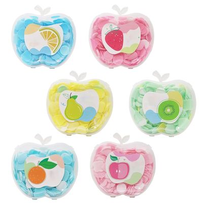 Glamezone BEST AT ANY TIME USE MINI APPLE SHAPE SOAP PAPER ALL SKIN TYPE (6 x 3.33 g)