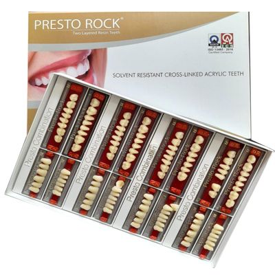 Dental Acrylic Teeth Kit 18 Size A2 Shade (1)
