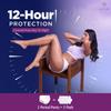 Azah Period Panty for Girls [2XL-3XL, Pack of 5] | Leak Proof & Rash Free | Disposable Period Panty for Women Heavy Flow | 12 Hrs Protection | Super Absorbent 360 Coverage | All Night Protection view 3