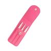 bnf 3x Stainless Steel Eyebrow Plucking Clip brow Hair Removing Tweezer Rose Red Health & Beauty | Makeup | Makeup Tools & Accessories | Eyelash Tools view 4