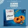 HIRA SWEETS Combo of Almond & Kaju Pista Cookies (Pack of 2) | Authentic Taste & Quality | Natural & Preservatives Free | Healthy Cookies Biscuits Combo Pack | Ideal for Gifting | Tea Time Snacks view 3