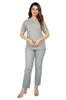 GRADO Womens 100% Cotton Piqu Polo T-Shirt  Bio-Silicon Washed for Supreme Softness | Breathable, Soft Touch, Casual & Everyday Wear (Grey-38-S) view 4