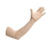 HAUNKY Presents Mens And Womens Hand Protection Long Gloves Sun Protection Gloves Hand Long Gloves Cotton Arm sleeves Summer Gloves For Driving Or Sports (Pack Of 3). (2 Skin & 1 White, Free- Size) view 4