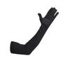 HAUNKY Presents Mens And Womens Hand Protection Long Gloves Sun Protection Gloves Hand Long Gloves Cotton Arm sleeves Summer Gloves For Driving Or Sports (Pack Of 3). (Black, Skin & White, Free- Size) view 3
