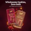 Fitur Cranberry Biscuits 135g & Besan Chocochips Cookies 160g Combo | Natural Tasty & Healthy Cookies | Crunchy, Gluten-Free, No Maida | Nutrient-Rich, Vegetarian Delight | No Preservatives & Artificial Flavors | Perfect for Snacking & Gifting view 2