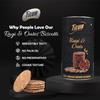Fitur Ragi Oats Cookies (Biscuits) 180g (Pack of 2) | Natural Tasty & Healthy Cookies | Crunchy, Gluten-Free, No Maida | Nutrient-Rich, Vegetarian Delight | No Preservatives & Artificial Flavors | Perfect for Snacking & Gifting view 3