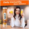 AgeX Vitamin C+Zinc Effervescent Tablets | Natural Amla Extract 1000mg + Vit C 80mg + Zinc 10mg | Immunity Booster for Skin, Hair & Nails | Supports Collagen Production |Orange Flavour | Sugar-Free | 40 Effervescent Tablets (Pack of 2) view 3
