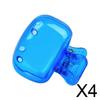 BNF4xToothbrush Head Cover Portable Travel Camping Holder Brush Cap Case Blue|Home & Garden | Bath | Toothbrush Holders view 2