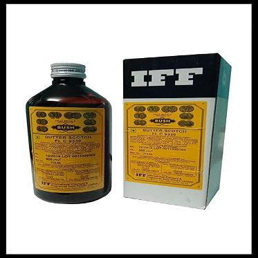 IFF Butter Scotch 9330 Flavour/Essence (Used in Ice Creams, Cakes, Chocolates, Jams, Jellies, Sweets, Marzipan, Confectioneries, Cookies, Sherberts, Milkshakes etc)- 500 ML Pack