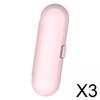 BNF3xToothbrush Travel Case Portable Travel Toothbrush Holder for Travel Business Pink|Home & Garden | Bath | Toothbrush Holders view 2
