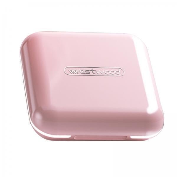 BNF2xPortable Medicine Pill Box Case Vitamins Container 4 Grid Storage Pink|Home & Garden | Household Supplies & Cleaning | Home Organization