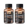 AgeX Flex Power Capsules: Flaxseed, Garlic, Ginger & Krill Oil - 120 Softgel Capsules | Nutritional Powerhouse for Vitality, Immunity, and Heart Health (Pack of 2) view 1