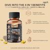 AgeX Flex Power Capsules: Flaxseed, Garlic, Ginger & Krill Oil - 120 Softgel Capsules | Nutritional Powerhouse for Vitality, Immunity, and Heart Health (Pack of 2) view 4