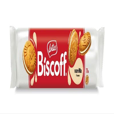 CELEBRINO Bis-coff Lotus | Belgian Speculoos | Sandwich Cookies | Vanilla Cream | Non-GMO and Vegan | 150G